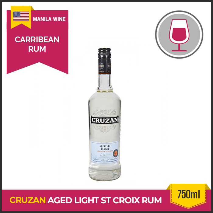 Cruzan Aged Light St Croix Rum Caribbean Rum Lazada PH