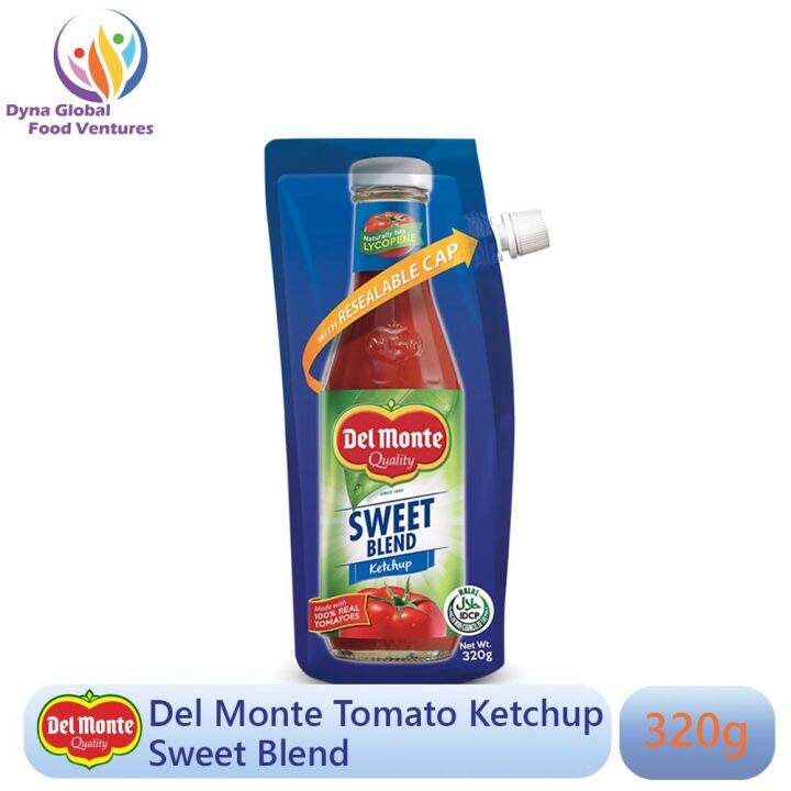 DEL MONTE Sweet Blend Ketchup with High-quality Tomatoes and No ...