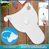 【ราคาถูก】150ซม./60in ที่ถูกต้องสายวัด Tapeline เข็มขัดสำหรับฟิตเนสวัด Retractable ไม้บรรทัด Precision tape measure Retractable ruler