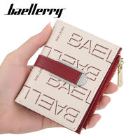 Baellerry New Wallet Vertical Zipper Tassel Womens Coin Purse Fashion Printing Multi-Card Position Small Wallet