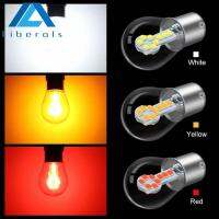 DENGJT แหล่งไฟรถยนต์1157 BAY15D P21/5W อเนกประสงค์ที่ให้แสงสว่างมากไฟเบรคไฟถอยหลังหยุดหลอดไฟ LED สัญญาณเลี้ยวรถ