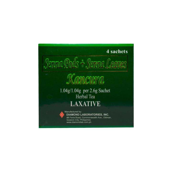 KANCURA Laxative Herbal Tea 4sachets Lazada PH