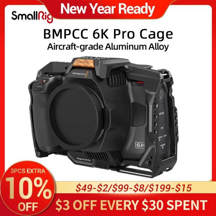 SmallRig Full DSLR Camera Cage for BMPCC 6K Pro Blackmagic Pocket