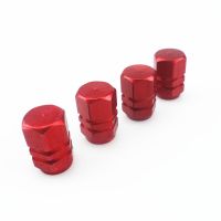 4pcs Aluminum Hex Tire Valve Stem Caps for Auto Bike Motorcycle Hexagon Valve Covers for US Valves Car styling Parts Accessories