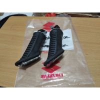 1pair Black Rear Footstep for Suzuki Satria Sho Motorcycle Spare Parts