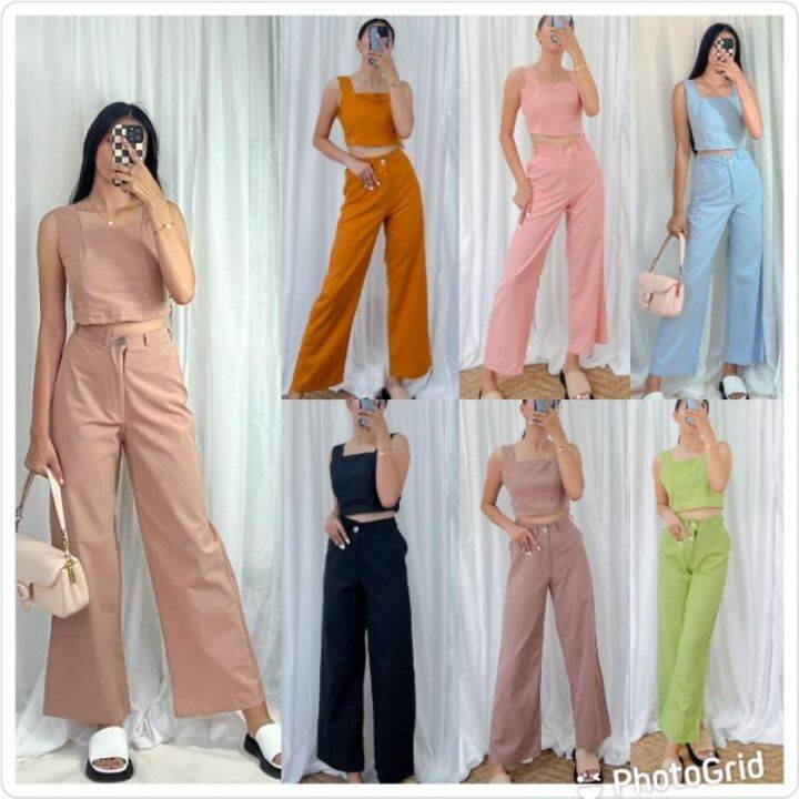 Milana Top&Pants Coordinates | Lazada PH