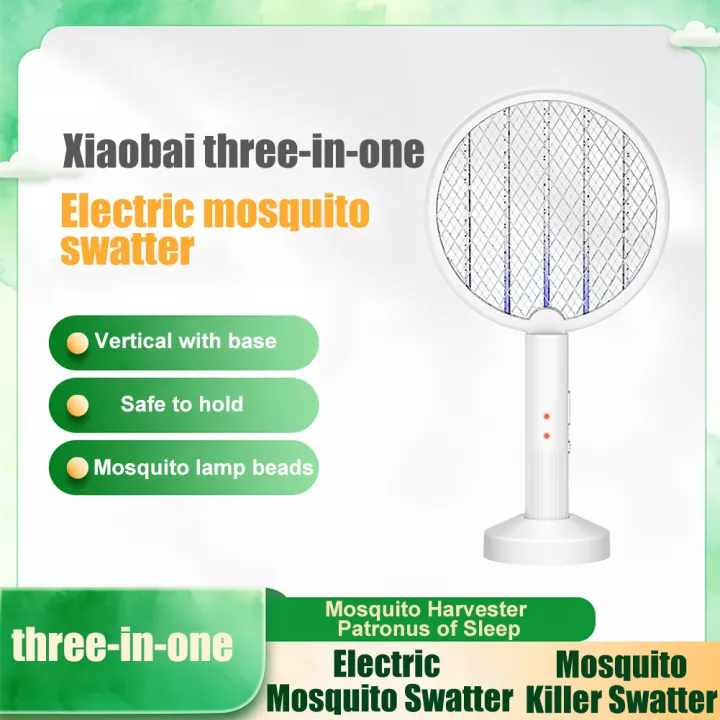 Indoor Outdoor Bug Zapper Racket Electric Mosquito Zapper Racket for ...