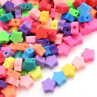 30pcs Mix Style Polymer Clay Beads Flower Smiley Loose Beads for Jewelry Making DIY Necklace celet Phone Strap Chains Accessories