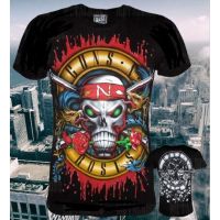 เสื้อวง S N ROSES รุ่นใหม่ ไซส์ S M L XL 2023