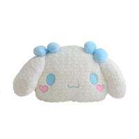 Sanrio หมอนนอนใหญ่รูปการ์ตูนน่ารัก Cinnamoroll กุหลาบกำมะหยี่สุนัขหูใหญ่หมอนเตียงตุ๊กตาเด็กและเด็กผู้หญิงวันหยุด