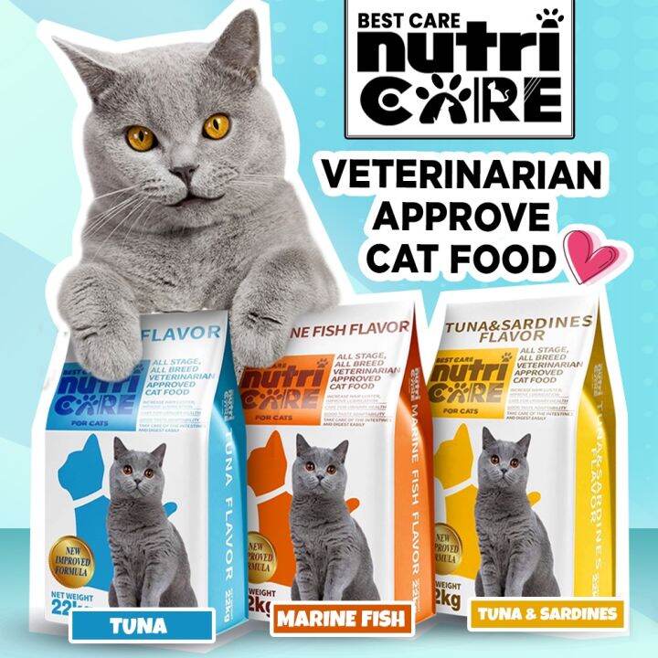 Nutricare Cat Dry Food For All Stages Tuna, Marine Fish, Tuna and