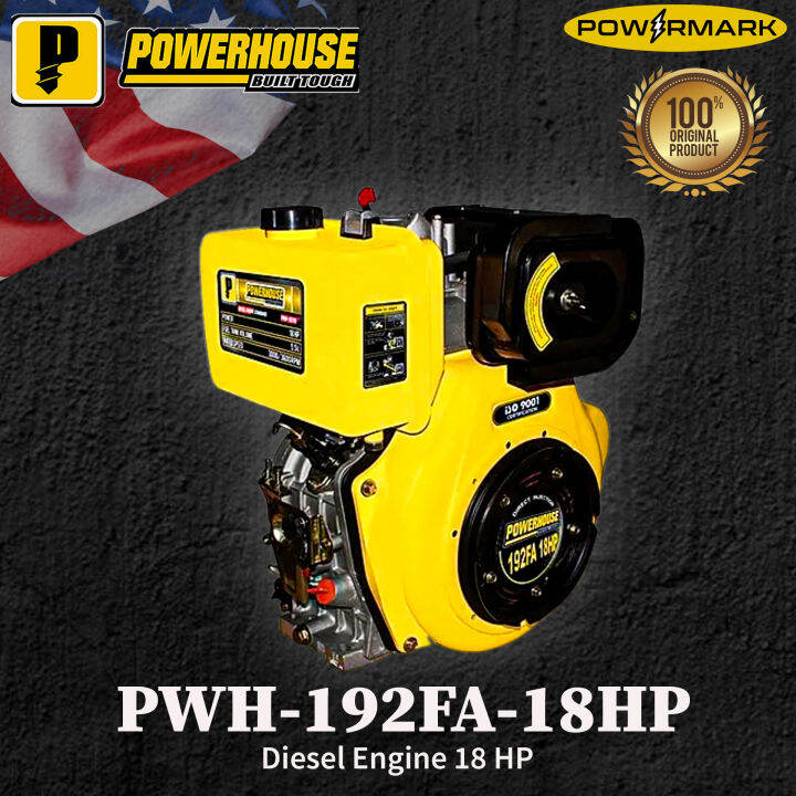 Powerhouse Pwh 192fa 18hp Diesel Engine 18 Hp Powermark Pde Lazada Ph