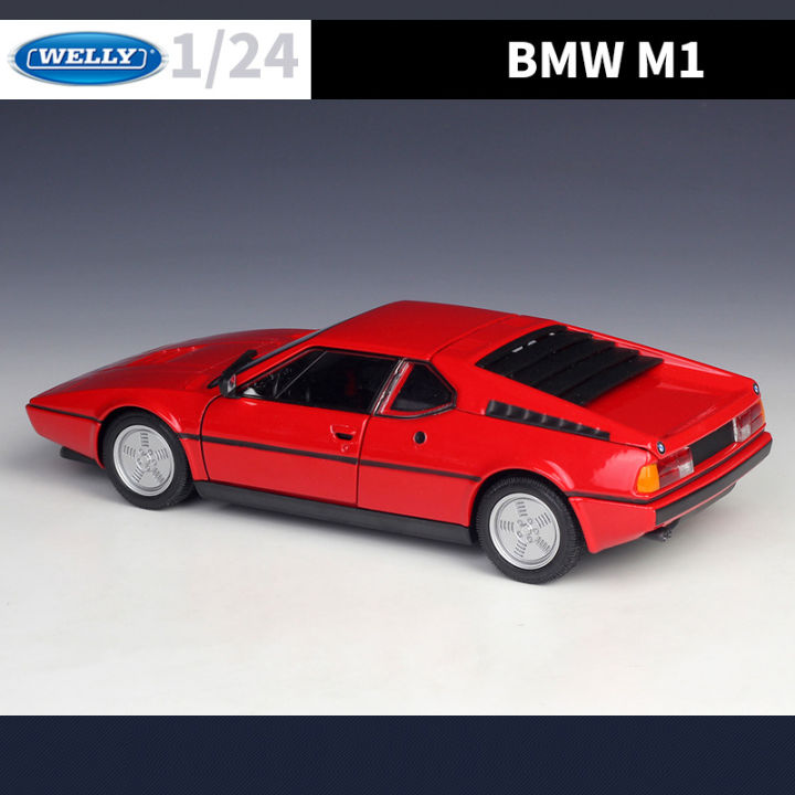 welly-1-24-bmw-m1ล้อแม็กรถยนต์-d-iecasts-และของเล่นยานพาหนะรถรุ่นขนาดเล็กขนาดรุ่นรถของเล่นสำหรับเด็ก