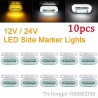 【LZ】◇✚  10x 12/24V 12 LED Car Truck Side Marker Lights External Lights Signal Indicator Lamp Warning Tail Trailer Light 3 Modes