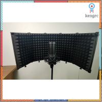 3 แผงGZR Microphone Isolation Shield - กันเสียงสะท้อน ลดเสียงก้อง สำหรับสตูดิโอบันทึก isolation แผ่นกันเสียงประตู ยอดขายดีอันดับหนึ่ง