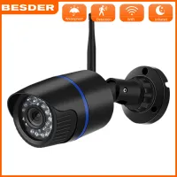 BESDER 5MP/8MP เสียงความปลอดภัยกล้องวงจรปิดไร้สายกล้อง 2MP 3MP Night Vision IP กล้องเฝ้าระวังกลางแจ้ง Wifi กล้องกันน้ำช่องเสียบการ์ด SD สูงสุด 128G