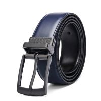 New Luxury Band Fashion Male Rotary Pin Buckle Business Belt Cowhide Belts For Men Jeans High Quality Genuine Leather Waistband Belts