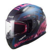 LS2 Helmets - Rapid FF353 XTreet Matt Blue Purple - หมวกกันน็อคเต็มใบ