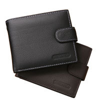 Genuine Leather Wallet Men Clip Cowhide Wallet Men 2022 nd Coin Wallet Small Clutches Mens Purse Coin Pouch Short Men Wallet