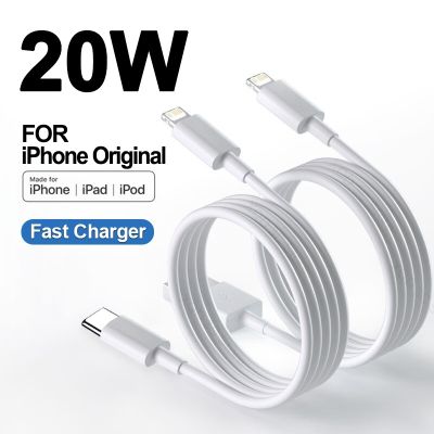 Chaunceybi Original USB Fast Charger Cable iPhone 14 13 12 XS XR 8 7 6 5 Type C Date Charging Accessories