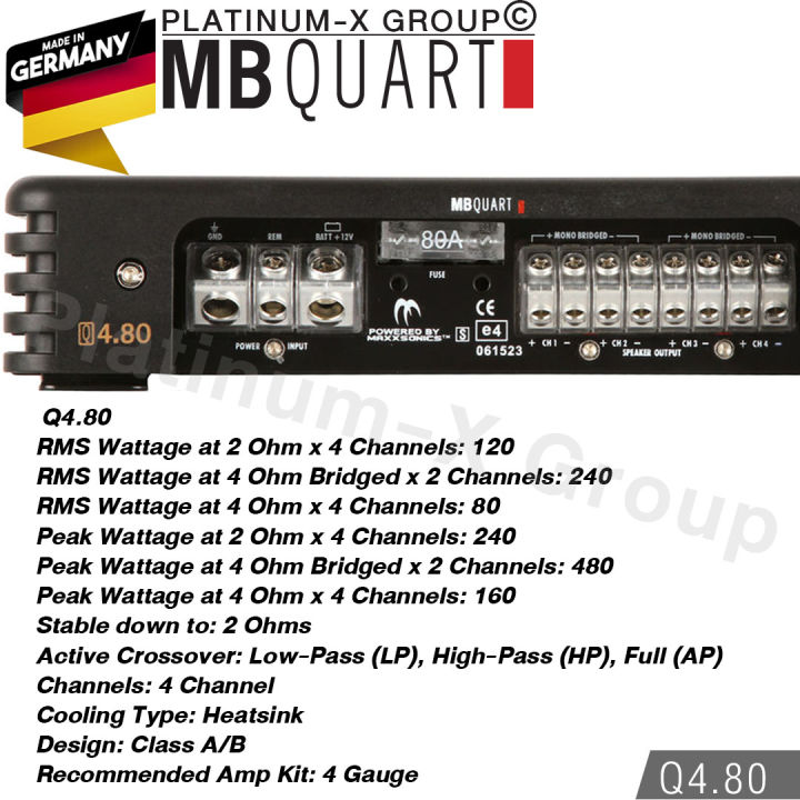 mb-quart-q-4-80-power-amplifier-class-ab-4ch-ra1000-1-ดอกซับ-12นิ้ว-pwm-304-เพาเวอร์-แอมป์-พาวเวอร์แอม-แบรนด์เยอรมันแท้-เครื่องเสียงรถ-เครื่องเสียงรถยนต์