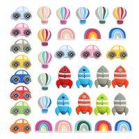 【YF】┋  Kovic 10 Pc Silicone Beads Hot Air Car BPA Food Grade Pendants Jewelry