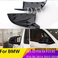 คุณภาพสูงคาร์บอนไฟเบอร์ ABS กระจกกล้องหลังรถสไตล์ปกสำหรับ BMW F25 X3 F26 X4 F15 X5 F16 X6 2014-2018อุปกรณ์เสริมรถยนต์