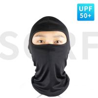 Summer Ice Silk Sun Protection Hood Mens Cycling Mask Balaklava Full Face Cover Wind and UV Motocross Helmet Lining Hat