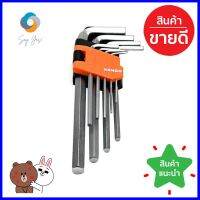 ชุดประแจ 6 เหลี่ยมตัวแอล KENDO 20732 9 ชิ้น/ชุดHEX KEY WRENCH SET KENDO 20732 9EA/SET **สามารถออกใบกำกับภาษีได้ค่ะ**