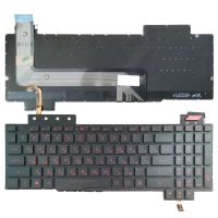 Russian Backlit laptop keyboard for ASUS ROG FX503 FX503V FX503VM FX503VD FX63 FX63V FX63VD FX63VM ZX63V 90NR0GN1 R31US0