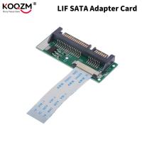 ‘；【。 1.8Inch LIF To 2.5Inch SATA 24 PIN SATA LIF Connector PCB Adapter For Mac 24 Pin ZIF To 22 Pin SATA Converter Adapter Card