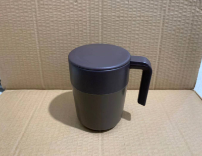 Portable French Press Mug Coffee Maker Plastic Double Layer BPA Free CafePress Water Isolation Tea Cup 260ML Drop Shipping