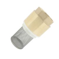 Check valve with filter for pump 1/2 3/4 1 1-1/4 1-1/2 2 2-1/2 3 inch - foot valve filter no return valve foot valve strainer