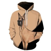 [COD] 2021 autumn European and new foreign trade cross-border animal print hooded sweatshirt outdoor jogging sweater