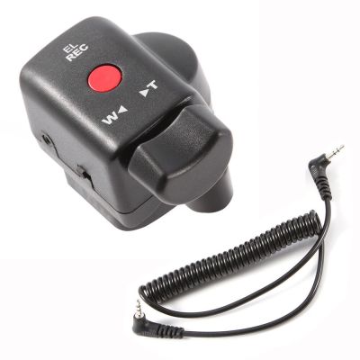 FOTGA Camcorder Wired Zoom Remote Controller with 2.5mm Jack Cable for Canon Sony Panasonic Lanc