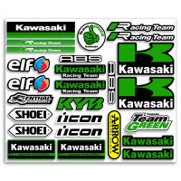 กันน้ำรถจักรยานยนต์ Kawasaki สติกเกอร์โลโก้สำหรับ Z900 Z750 Z800 Z1000 Ninja 650 Zx10r Er6n Versys 2019 2020 2021 2022