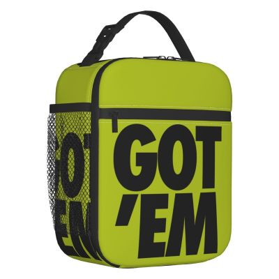 ▣ Got Em Insulated Lunch Bags for Outdoor Picnic Waterproof Thermal Cooler Bento Box Women Children