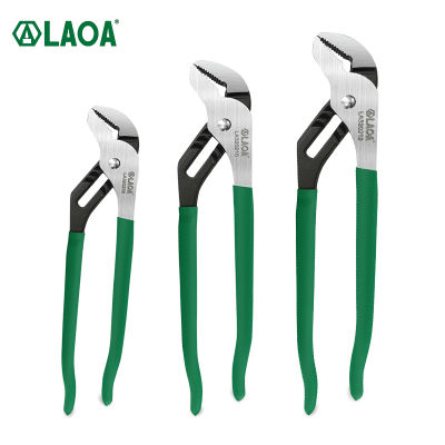 LAOA Water Pump Pliers 78101216 inch Quick-release Plumbing Pliers Wrench Straight Jaw Groove Joint Removal Tool