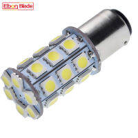 1X1157 BA15D 27SMD BAY15D รถมอเตอร์1142 5050โคมไฟ Led ไฟสัญญาณเลี้ยวจอดไฟถอยหลัง6V 12V 24V สีขาว6K