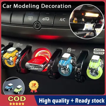 Cheap For BMW MINI Cooper Accessories Silicone Car Model Button Cover  Ornaments Start Stop Button Stickers Mini Cooper