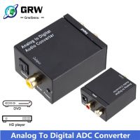 [LUNA electronic accessories] ล่าสุด Analog To Digital ADC Converter Optical Coax RCA Toslink Audio Sound Adapter อะแดปเตอร์ SPDIF สำหรับทีวีสำหรับ Xbox 360 DVD