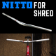 แฮนด์จักรยาน Nitto for shred bar FW82