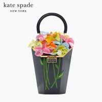 KATE SPADE NEW YORK IN BLOOM EMBELLISHED 3D BOUQUET TOP-HANDLE BAG KB117 กระเป๋าถือ