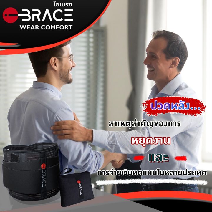 ibrace-back-support-belt-ไอเบรซ-เข็มขัดพยุงหลัง-ช่วยป้องกันและลดอาการปวดหลัง-เข็มขัดยกของ-ใส่สบาย