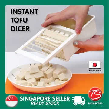 Handy Square Grids Shaped Tofu Cutter Stainless Steel Kitchen