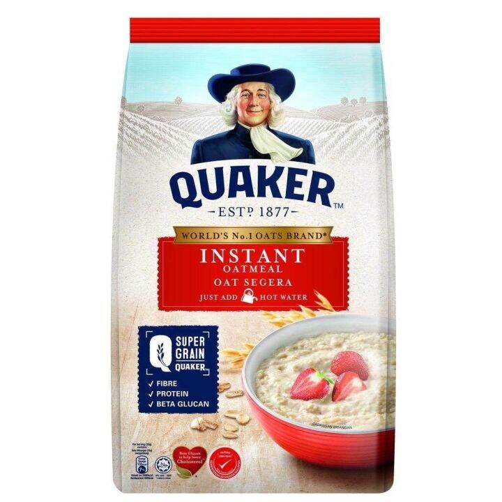 Quaker Instant / Quick Cook Oat 800g/1.2kg | Lazada