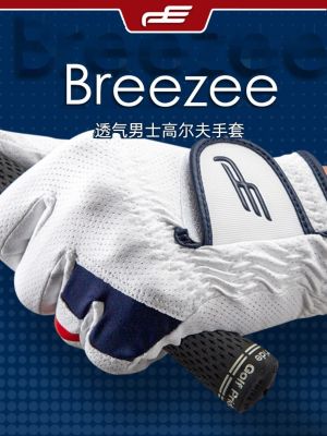 J.LINDEBERG Titleist！Korea ❆▬ [New Product] PlayEagle Golf Gloves Mens Nanocloth Gloves with Breathable Holes for Cooling and Comfort