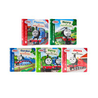 English original genuine small train Thomas and his friends Series 5 picture books Thomas &amp; friends Thomas Gordon James Henry Percy cardboard books