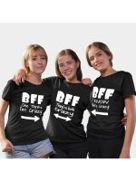 เสื้อยืดคู่รักเซลสำหรับผู้ชายและผู้หญิงเสื้อยืดเข้าชุด BFF เธอคิดว่าฉันคลั่งไคล้ทั้งคู่ฉันรู้ว่าเธอคลั่งไคล้เสื้อเพื่อนรักเพื่อนสนิท