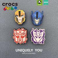 Jibbitz อุปกรณ์เสริม จี้รูปการ์ตูน Transformers สําหรับตกแต่งรองเท้า cross DIY